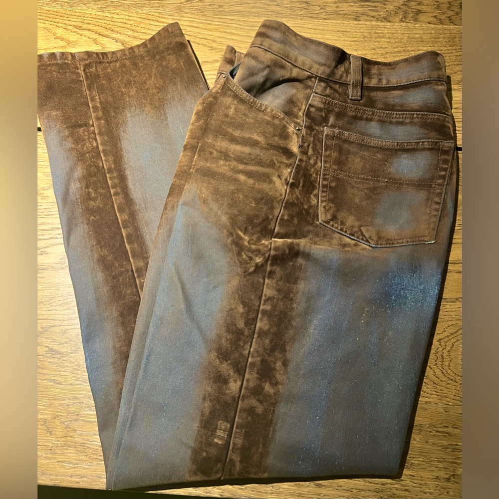 DKNY Jeans, men, 31/32 Westside, dark brown and dark blue color jeans